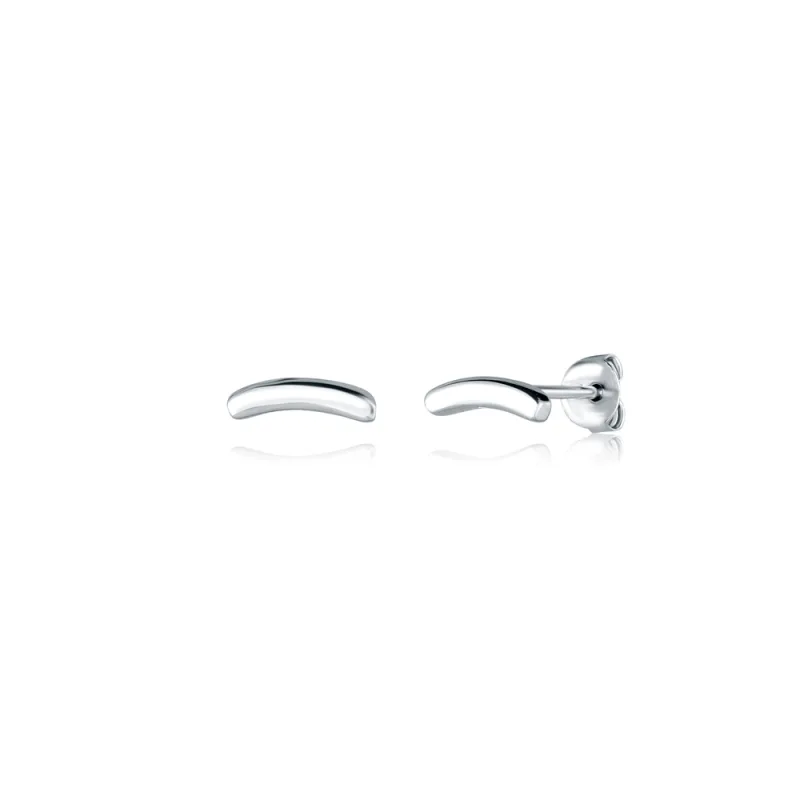 JVD Dámské stříbrné peckové náušnice na puzetku SVLE3009X610000