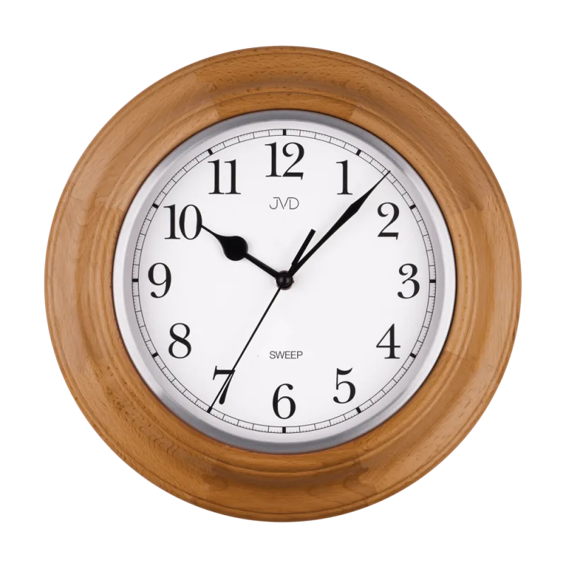 JVD Klasické netikající tiché hodiny JVD quartz NS27043/11