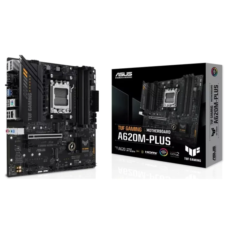 ASUS MB Sc AM5 TUF GAMING A620M-PLUS, AMD A620, 4xDDR5, 1xHDMI, 2xDP,…