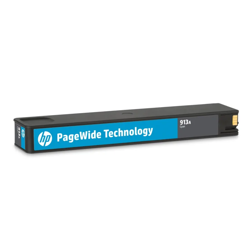 HP 913 - azúrová atramentová kazeta, F6T77AE F6T77AE