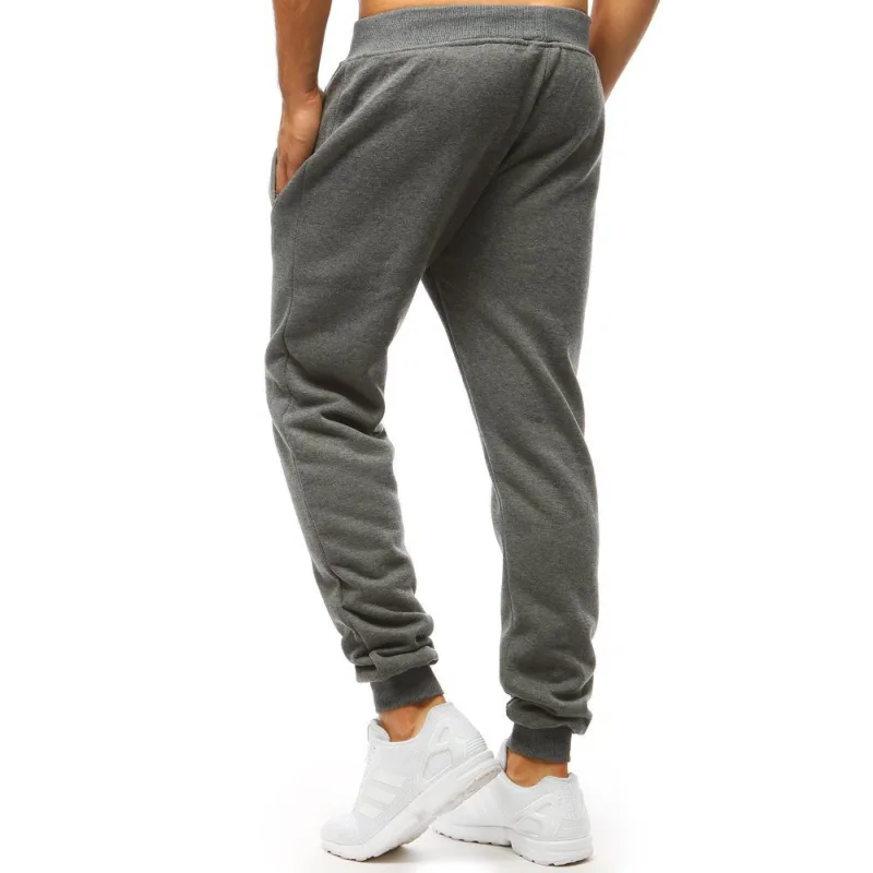 Dstreet UX2872 pánské tepláky sivé XL