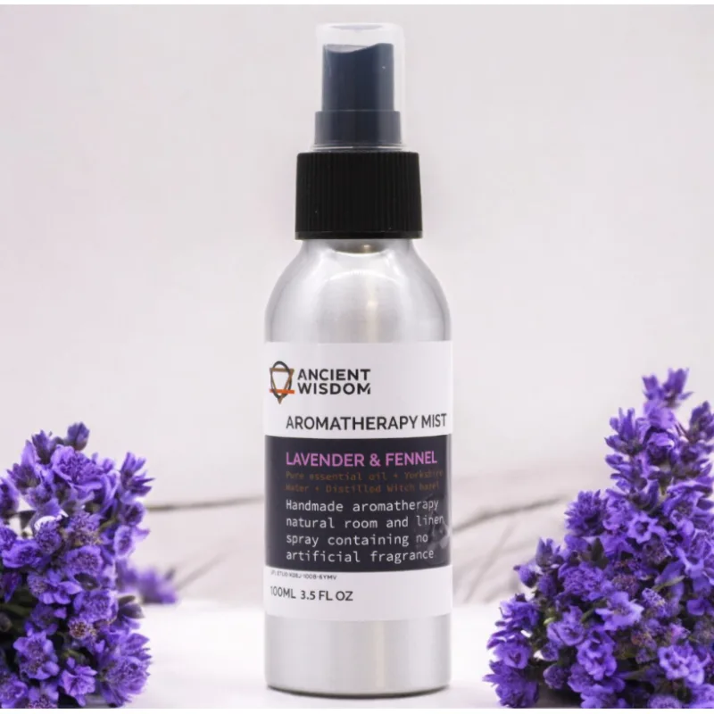 100ml Rozprašovač s Esenciálnymi Olejmi - Levanduľa & Fenikel
