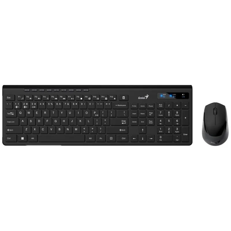 GENIUS set klávesnice+myš SlimStar 8230, Bezdrátový set Bluetooth + 2,…