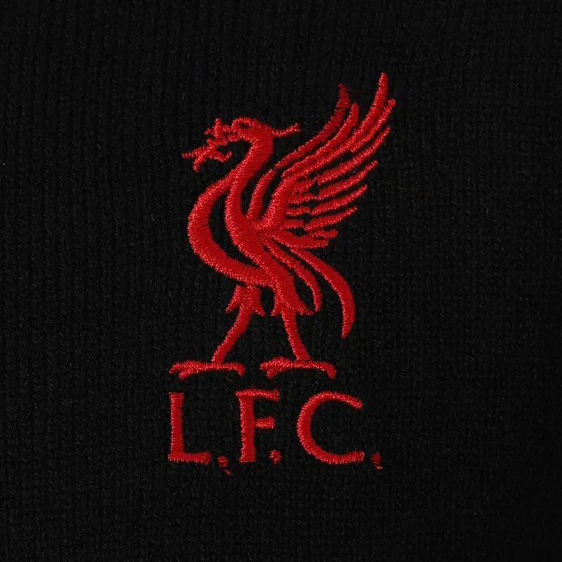 Liverpool FC pletený sveter čierny pánsky - SKLADOM