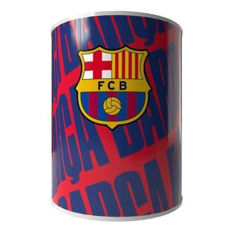 FC Barcelona kovová pokladnička - SKLADOM