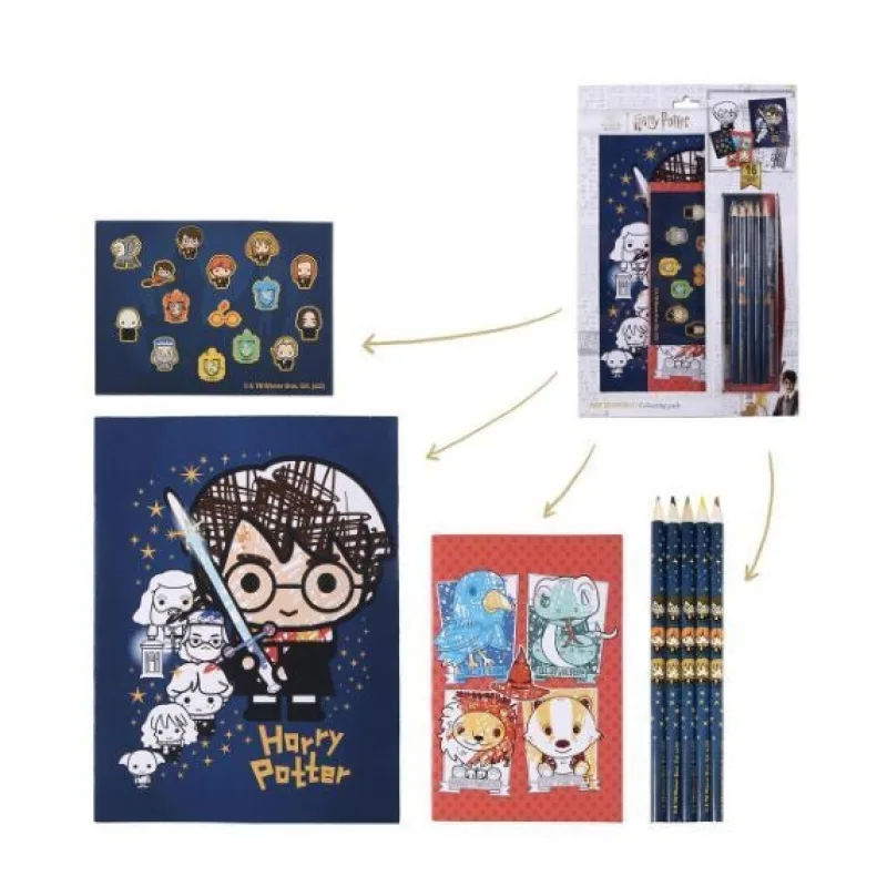Harry Potter set na maľovanie / kreslenie