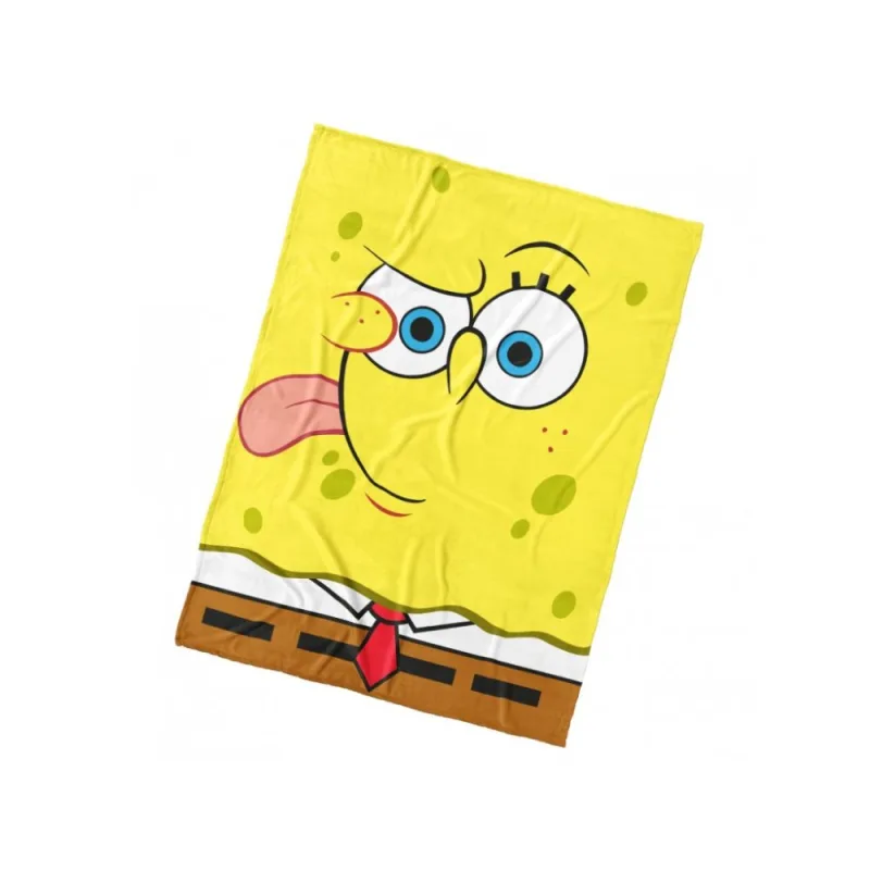 Detská deka Sponge Bob Emoji 150x200 cm