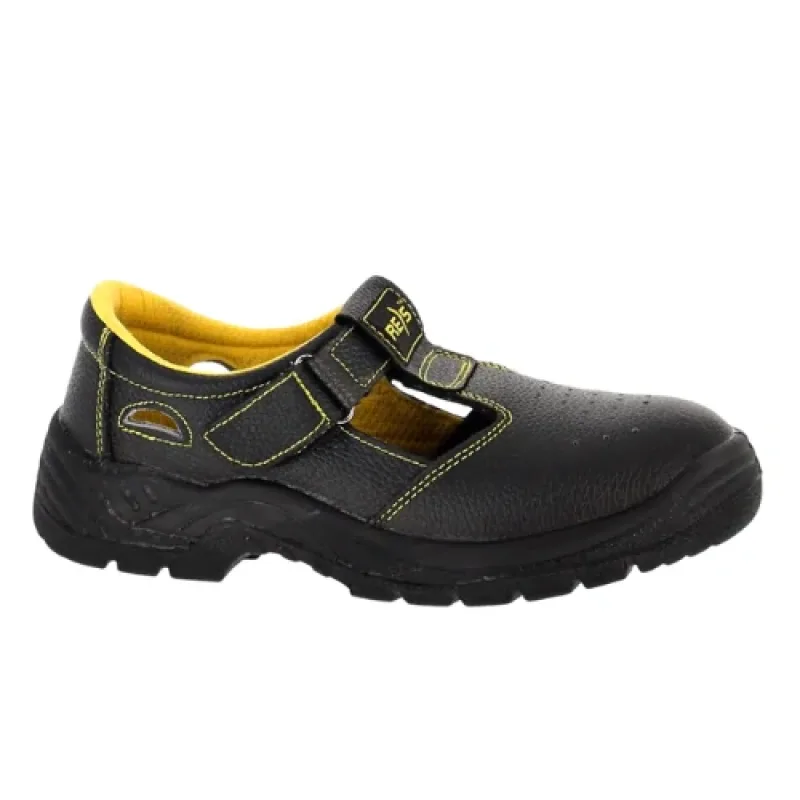 Reis BRYES OB E FO SRC sandále Black/Yellow 36-50