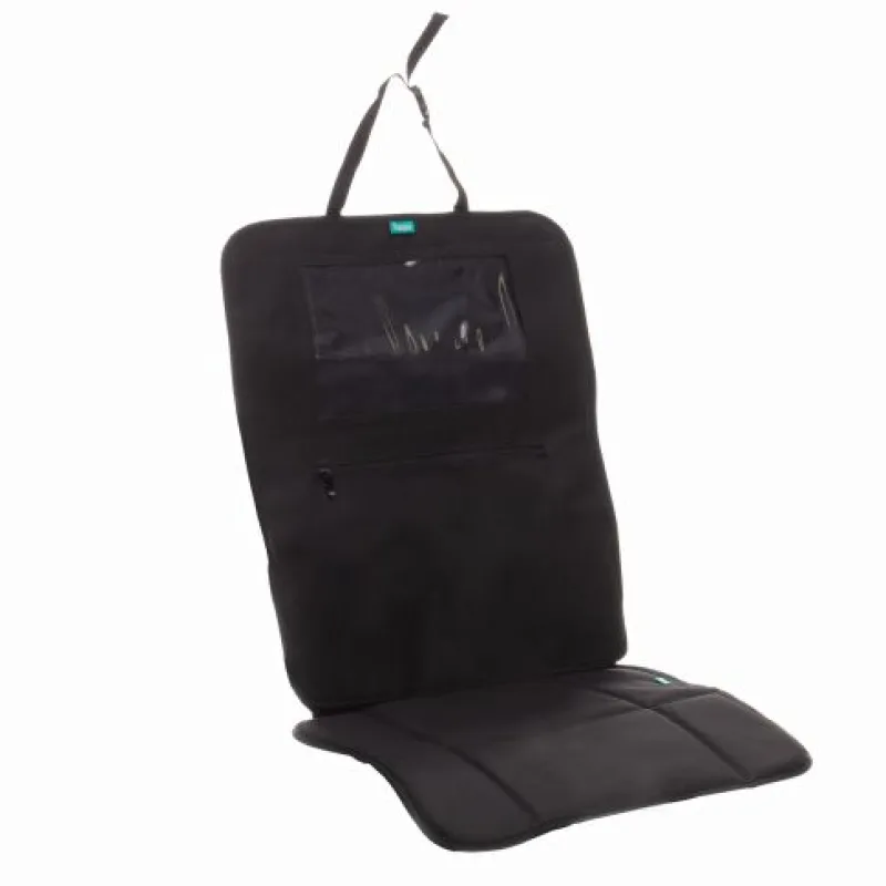 Ochrana sedadlá pod autosedačku s vreckom na tablet