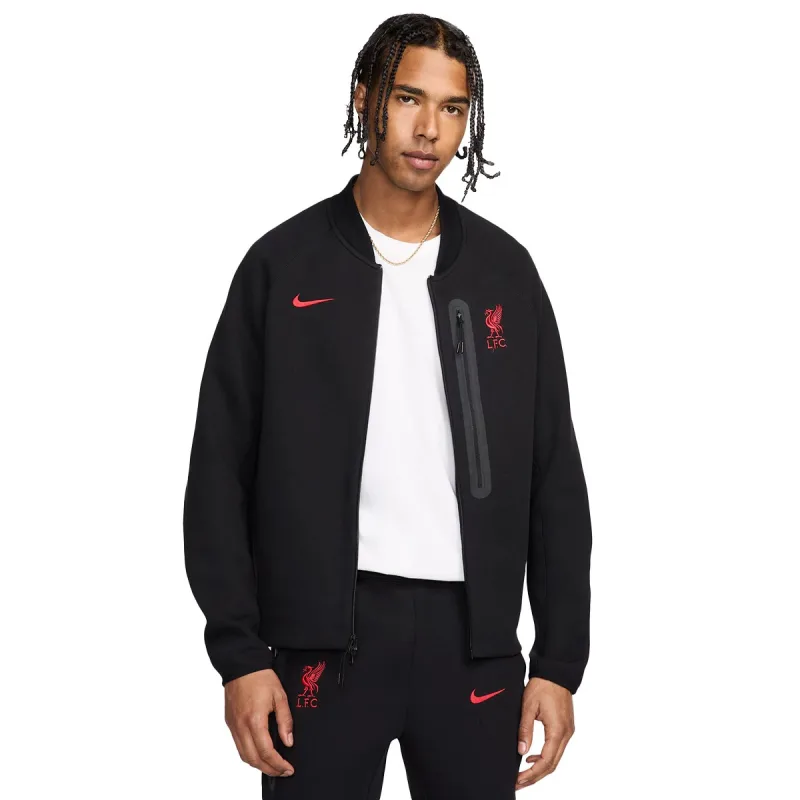 Nike Liverpool FC mikina / bunda čierna pánska