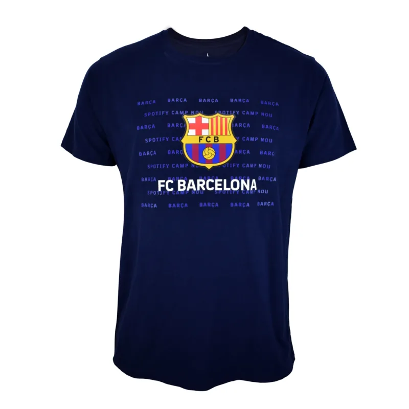 FC Barcelona tričko tmavomodré pánske