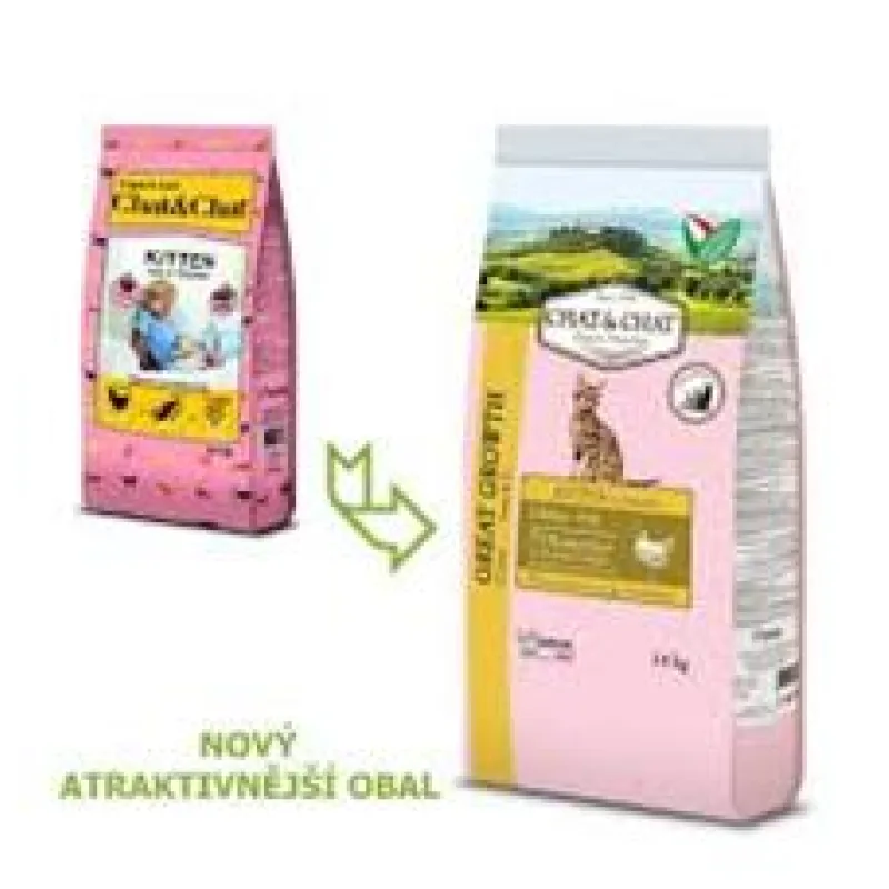 Chat & Chat Great Growth Kitten Chicken 14 kg