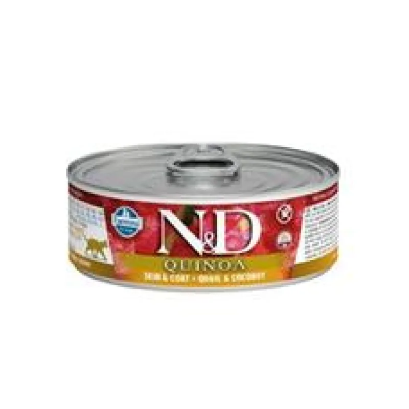 N&D CAT QUINOA Quail & Coconut 80 g