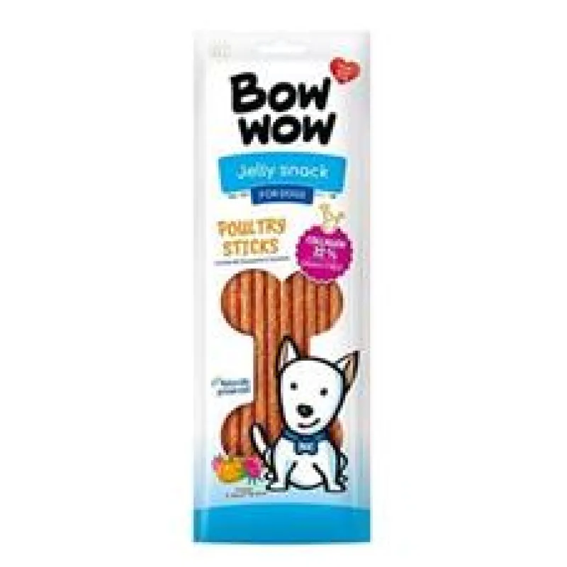 Bow wow poch. Drůbeží tyčinky 10ks 1 bal.