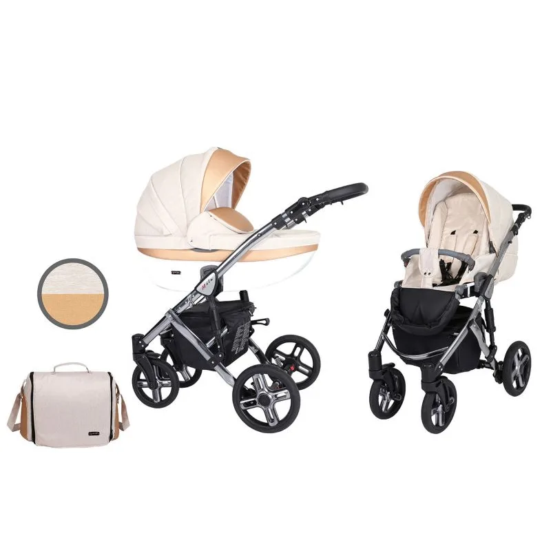 Kočík Kunert Mila Premium graphite frame 2v1 - 03