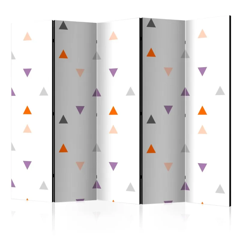 Artgeist Paraván - Triangles Rain [Room Dividers]