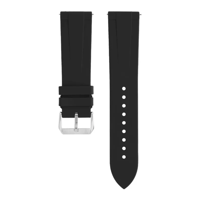 MPM Unisex řemínek na hodinky RJ.15354 (22 mm) - černý