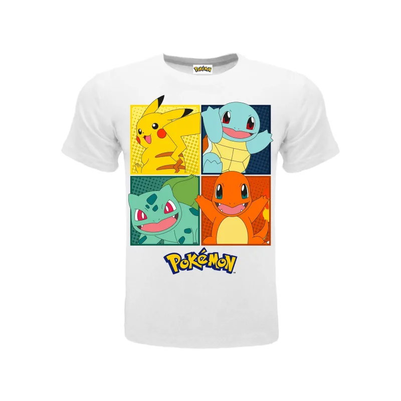 Pokémon tričko biele detské