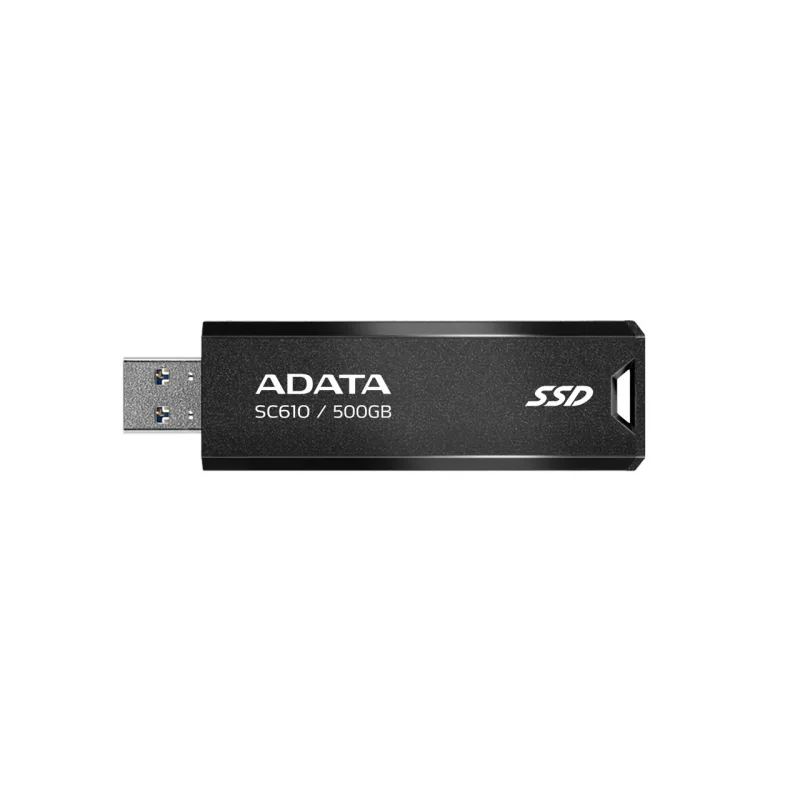 ADATA SC610/ 500GB/ SSD/ Externá/ Čierna/ 5R SC610-500G-CBK/RD