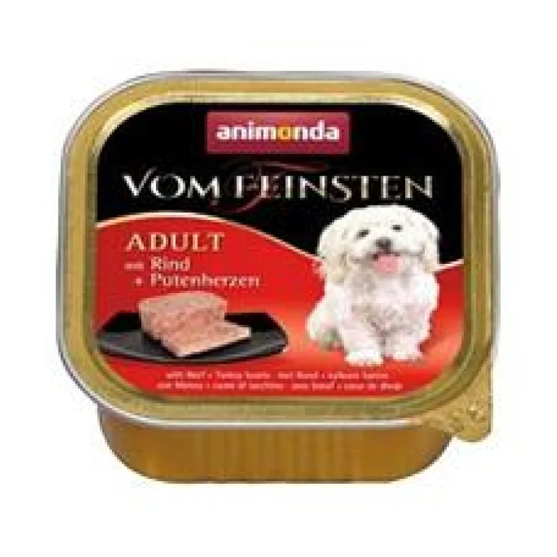 ANIMONDA paštika ADULT - hovězí, krůtí srdce pro psy 150g