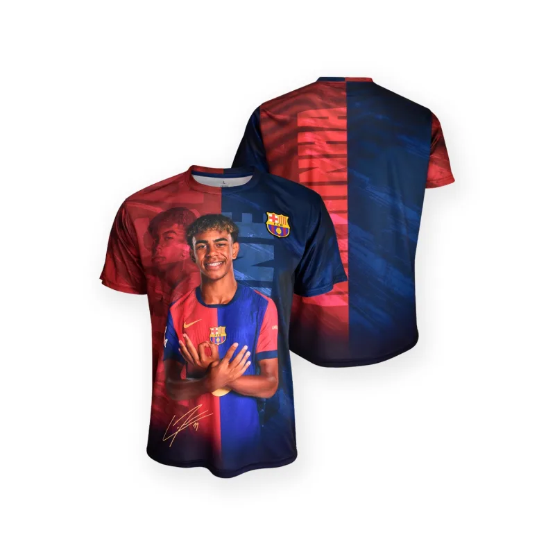FC Barcelona Lamine Yamal tréningové tričko detské - SKLADOM