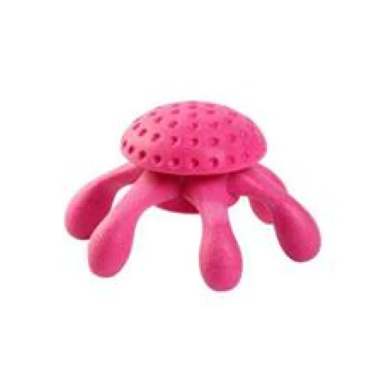 Hračka pes OCTUPUS MINI plov. z TPR pěny KW zelená