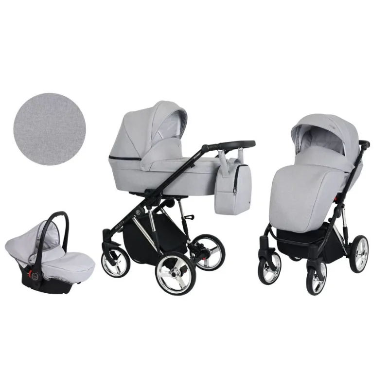 Kočík Kunert Molto Premium silver frame 3v1 - 06