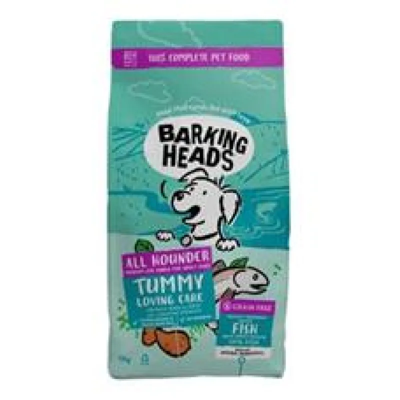 BARKING HEADS All Hounder Tummy Lovin’ Care Fish 12kg
