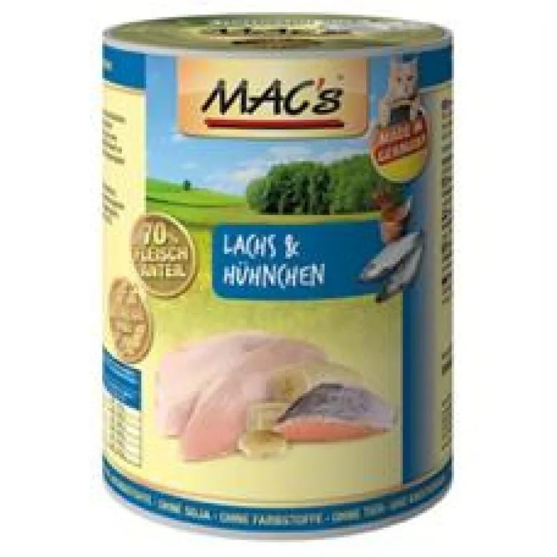 Konz. MACs Cat LOSOS a KUŘE 800 g