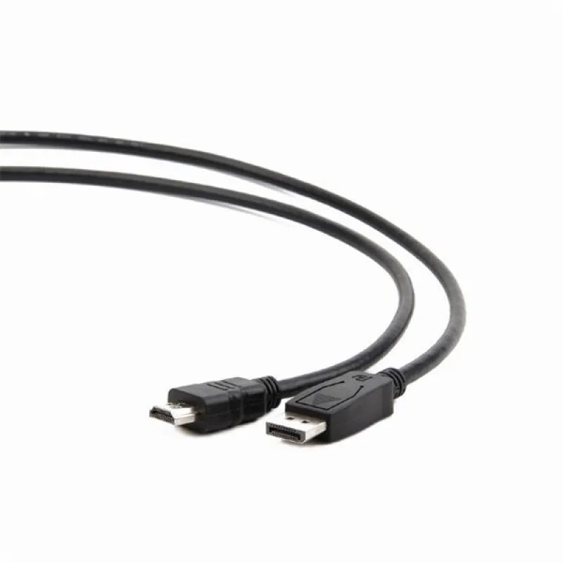 Gembird kábel DisplayPort (M) na HDMI (AM), 1.8 m, čierny CC-DP-HDMI-6