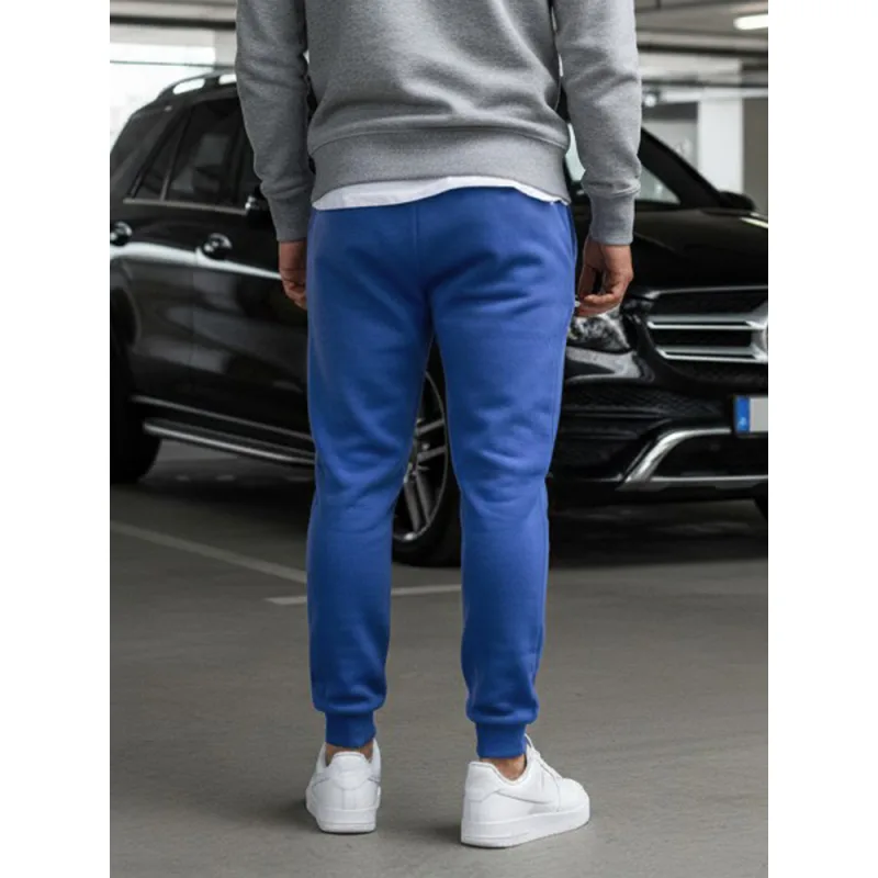 Pánske tepláky modré Dstreet UX2710 XL