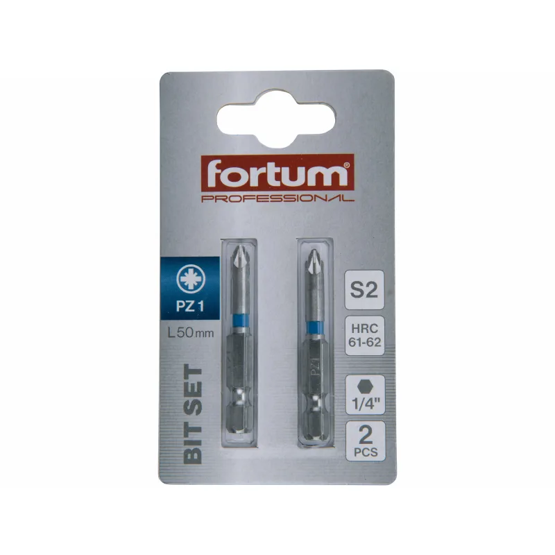 FORTUM-KITO Bity S2 – krížové a štvorcové, rôzne veľkosti PH, PZ, SQ
