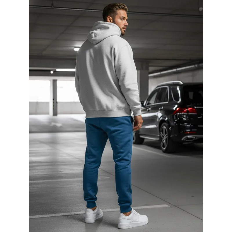 Pánske tepláky modré Dstreet UX3370 XL