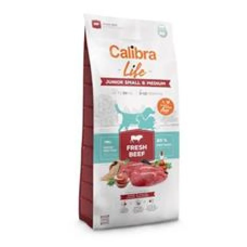 Calibra Dog Life Junior Small&Medium Fresh Beef 100g 100g