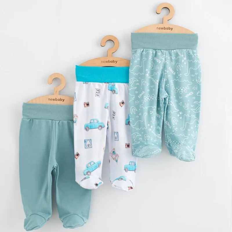 Dojčenské polodupačky New Baby Classic II 3ks boy