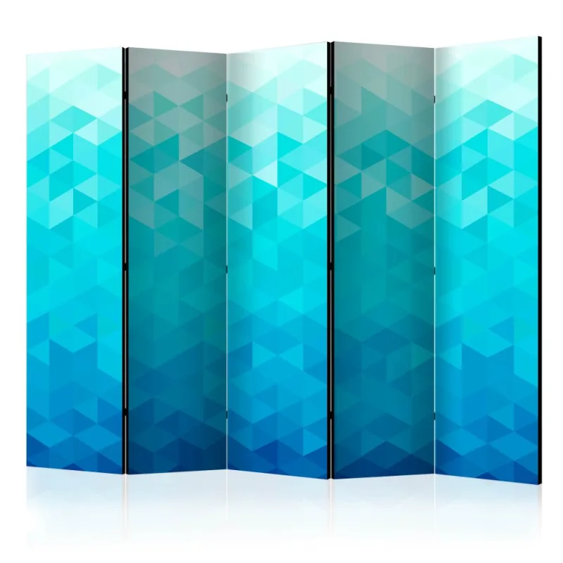 Artgeist Paraván - Azure pixel [Room Dividers]