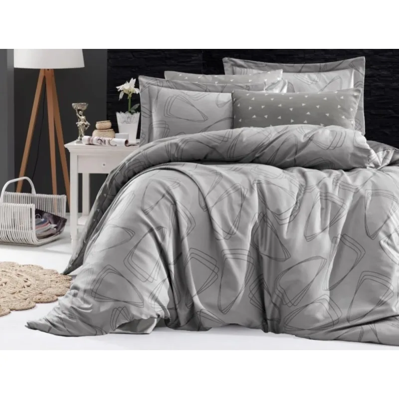 Brotex Obliečky Satén Rovena grey 40x40 cm