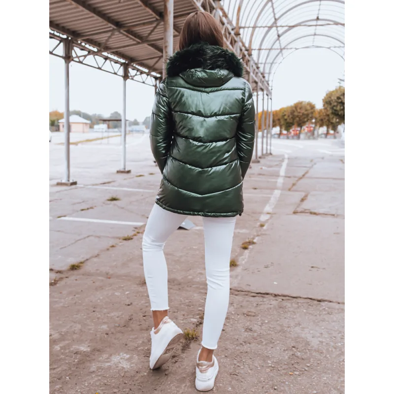 Dámska bunda PAGET zelená Dstreet TY2400 XL