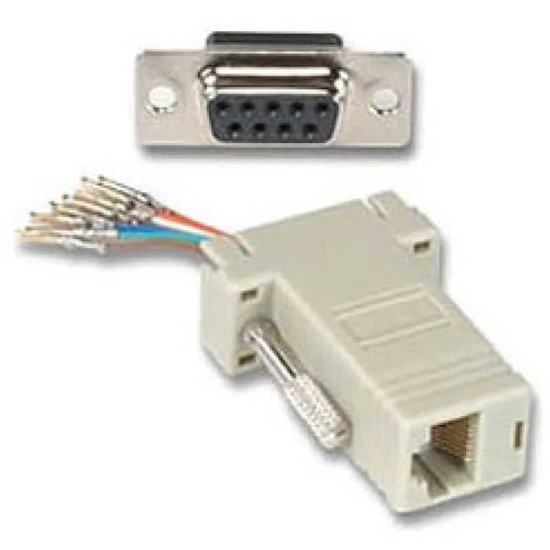PremiumCord Redukcia 9F-RJ45 zásuvka rrj9f