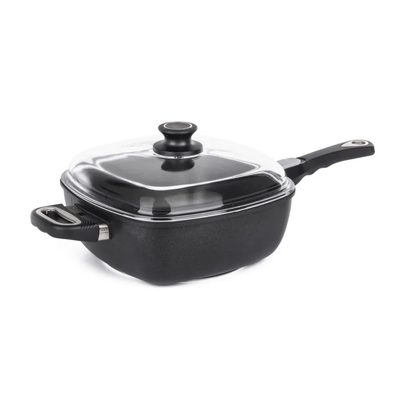 Hlboká panvica Cook 26cm s pokrievkou a odnímateľnou rukoväťou