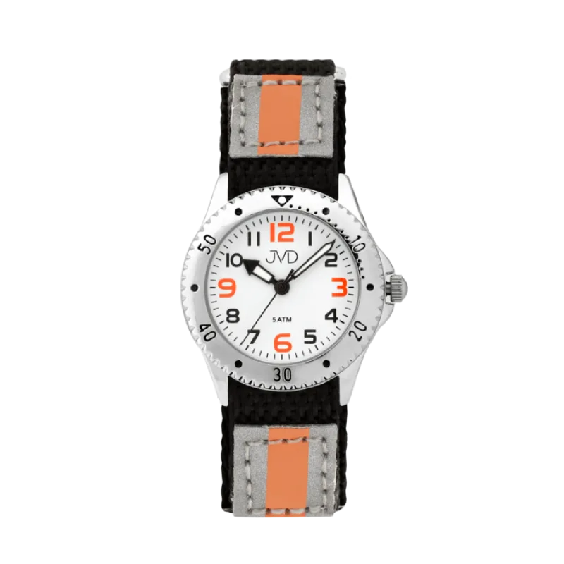 Chlapecké dětské náramkové hodinky JVD J7193.4 na suchý zip