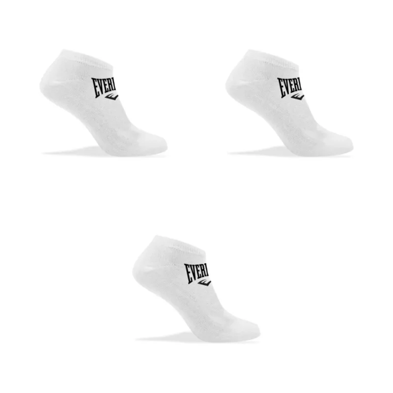 Everlast EVL/1/TCX3 Socks 3 Pack biele