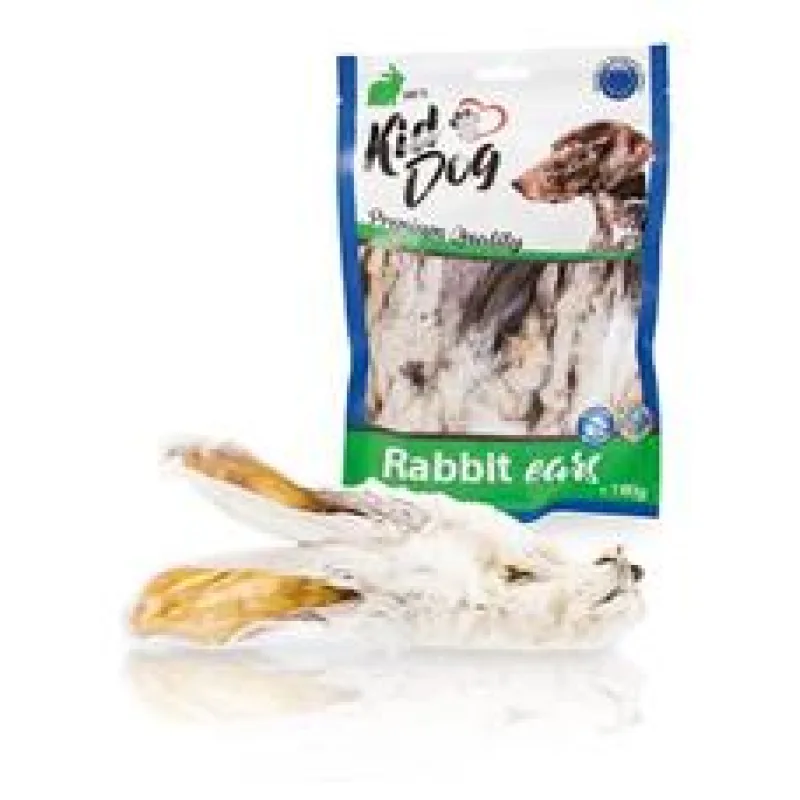 KIDDOG králičí uši se srstí 500 g