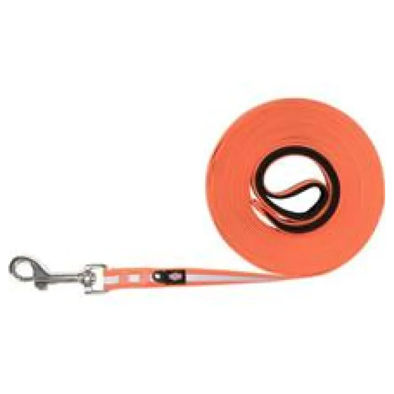 Stopovací reflexní vodítko Easy Life, oranžová M-XL: 10 m / 17 mm