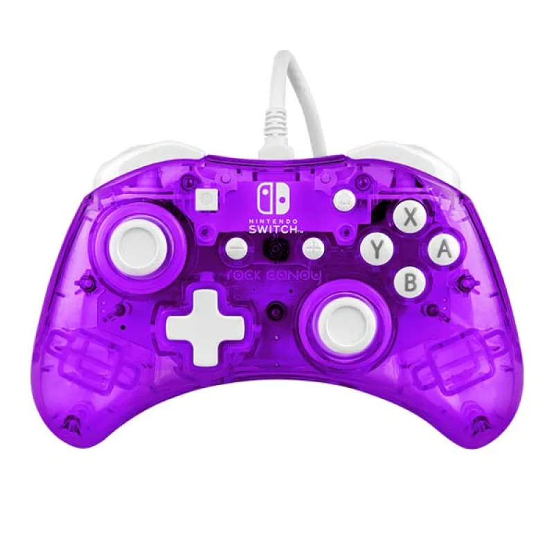 PDP Wired Mini Controller Rock Candy for Nintendo Switch, Cosmoberry [500…
