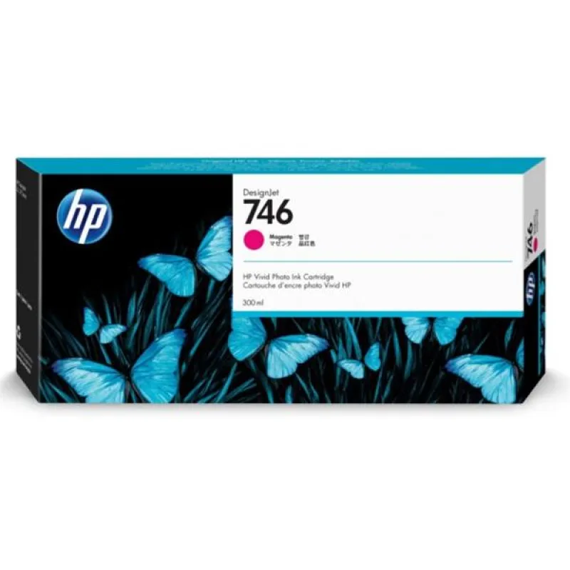Atramentová náplň HP 746 - purpurová P2V78A