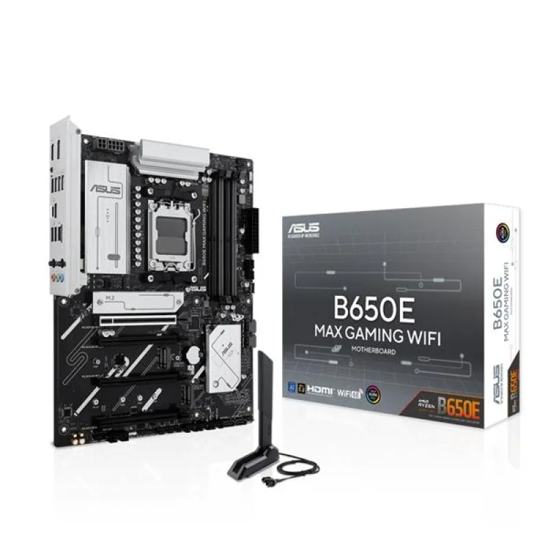 ASUS B650E MAX GAMING WIFI soc AM5 DDR5 B650 ATX HDMI DP 90MB1LD0-M0EAY0