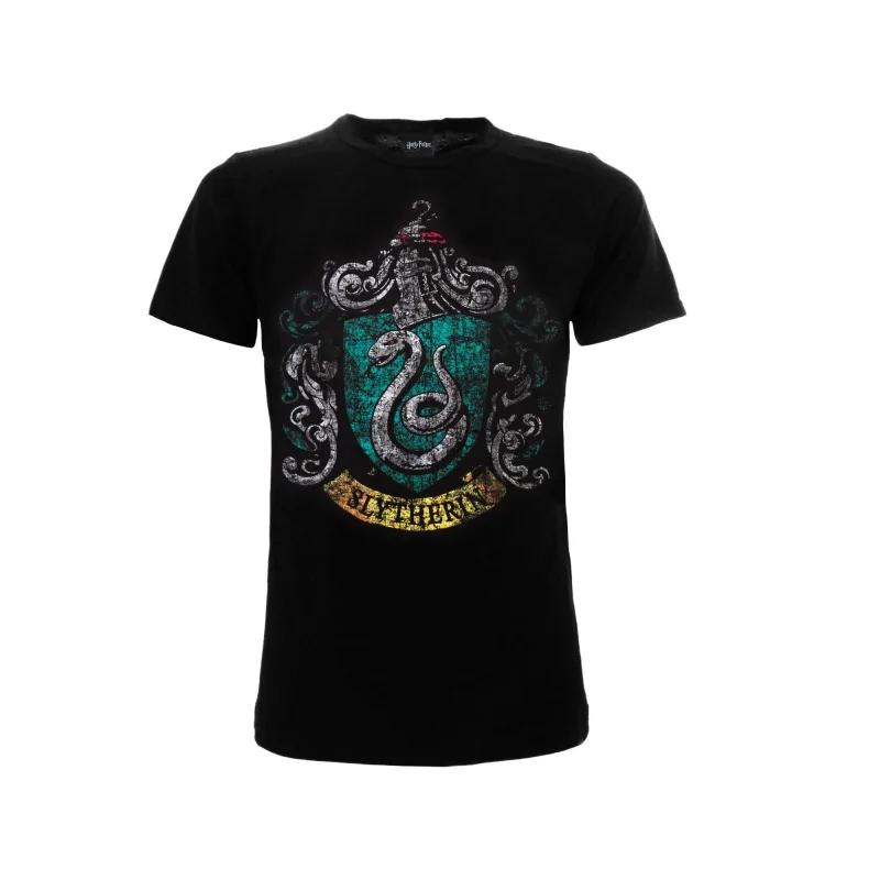Harry Potter Slytherin - Slizolin tričko čierne pánske