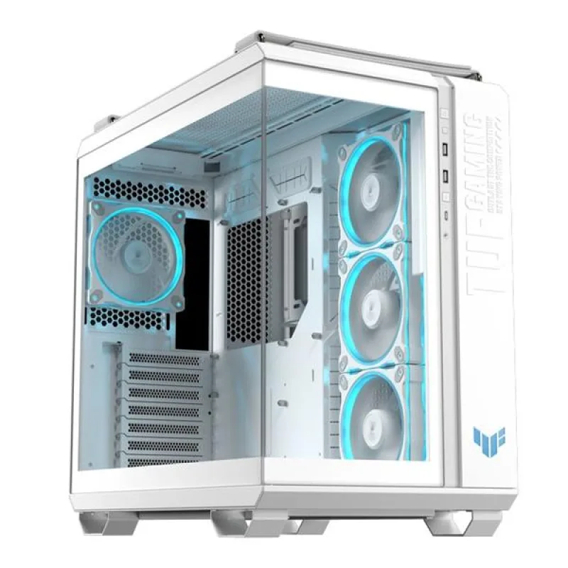 ASUS TUF GAMING GT502 HORIZON TG ARGB WHITE 4x ARGB LED fan, ATX, biela…