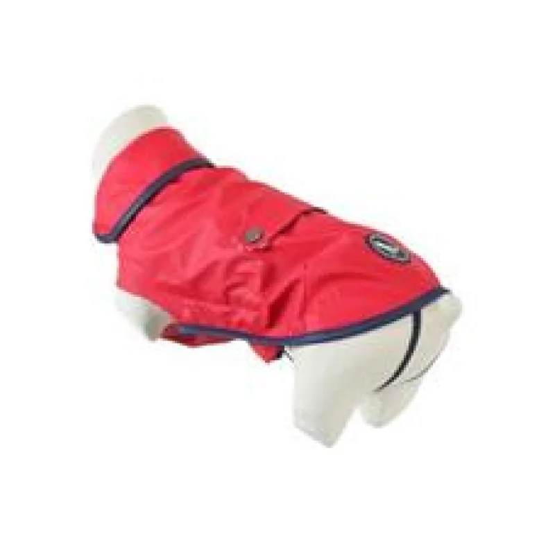 Obleček pláštěnka pro psy ST MALO červená Zolux 25cm